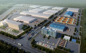 陸地港一期工程鳥瞰圖