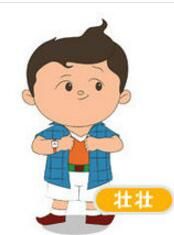 壯壯男，五歲，家境富有，聰明成熟，是個高智商的小孩，經常說些大人的話，口頭語是：“據我所知”，“絕對……”有一些成人世界的現實思想，有時顯得有點世故，但又會在故作成熟的背後露出孩子的天真，有時也會在家裡耍無賴。是小美理想的玩伴，圖圖崇拜的對象。對圖圖總有些看不起，但對小美的傻問題總是特別的寬容。