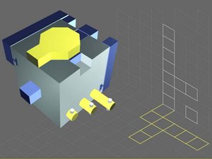 拆卸立體機器 拆卸立體機器