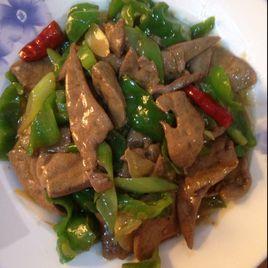 尖椒炒豬肝 尖椒炒豬肝