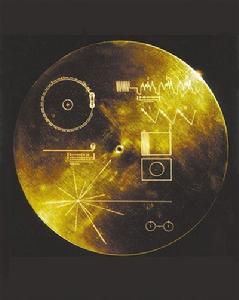 旅行者號搭載的金盤