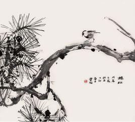 隔窗看雀 隔窗看雀