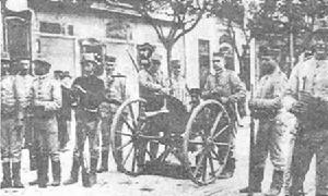葡萄牙皇家軍隊士兵在里斯本