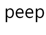 peep peep