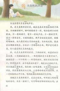 大自然的聲音 大自然的聲音