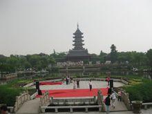 瑞光塔正面風景