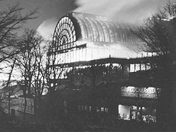 水晶宮大火，1936年