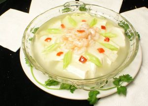 鮮蝦豆花 鮮蝦豆花