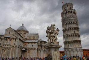 義大利比薩中央教堂廣場 義大利比薩中央教堂廣場