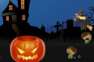 萬聖節飛行女巫