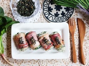 菠菜培根飯糰 菠菜培根飯糰