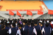 山東德州臨邑一中講座現場