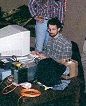 在NEAT-計畫工作中的戴維·拉比諾維茨。