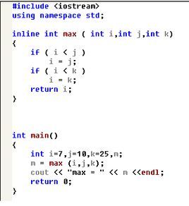 內聯函式 內聯函式