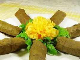 竹葉粉蒸果 竹葉粉蒸果