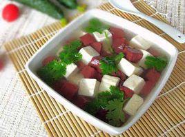 豆腐豬血湯 豆腐豬血湯