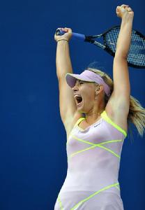 莎拉波娃晉級16強 莎娃吼叫