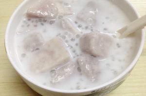 香芋椰汁西米露