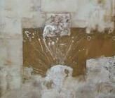 張國龍〈黃土20〉布面油畫