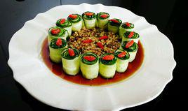 涼拌黃瓜卷 涼拌黃瓜卷