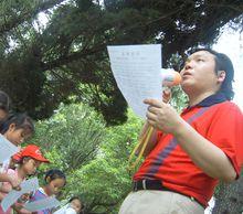 張智華老師在玉泉山