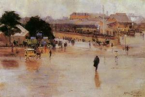 《雷特芬火車站》阿瑟·斯特里頓