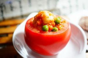 鮮蝦番茄盅 鮮蝦番茄盅