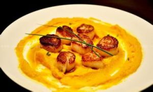 香煎帶子 香煎帶子