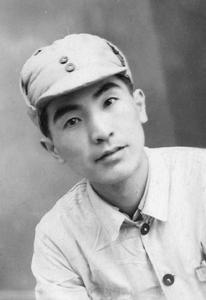 1943年趙揚在安徽來安縣半塔鎮新四軍二師師部