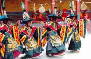 藏族跳神法會