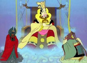 （圖）靈霄殿爭辯對策