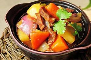 紅燜牛肉煲紅豆 紅燜牛肉煲紅豆