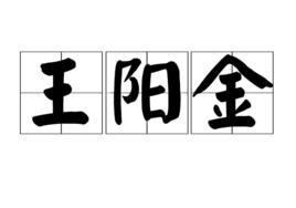 王陽金 王陽金