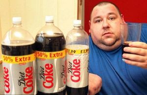 英國男子患可樂依賴症