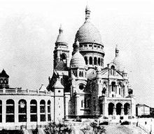 巴黎的聖心教堂