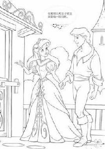 迪斯尼公主填色 迪斯尼公主填色