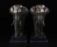 民國上海榮氏家族掌門人定製對銅大象