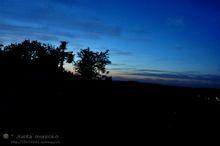 獨山攔頭山的傍晚