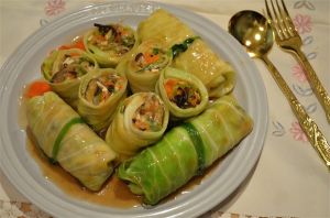 蝦香豬肉菜卷 蝦香豬肉菜卷