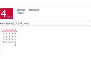 淄博公交4路