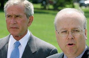 （圖）布希與卡爾羅夫