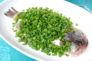 香蔥煎鱸魚 香蔥煎鱸魚