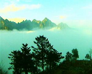 四川龍門山風光