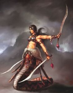 《英雄無敵》設計原稿里的那伽