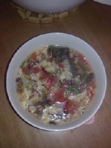 西紅柿紫菜蛋花湯 西紅柿紫菜蛋花湯
