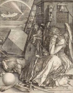 杜勒的《憂鬱》，內含四階幻方