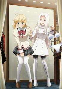 愛麗絲菲爾和Saber