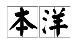 本洋 本洋