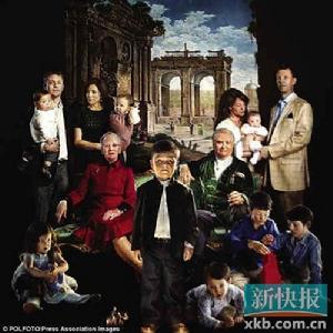 丹麥王室全家福