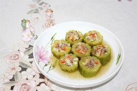 肉餡釀苦瓜 肉餡釀苦瓜